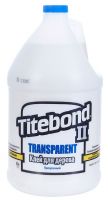 Клей TITEBOND II TRANSPARENT PREMIUM WOOD GLUE влагостойкий 3,78 л 1126